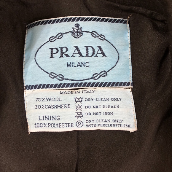 Prada Jacket Blazer Wool Cashmere Women's 4/6 - Picture 5 of 6